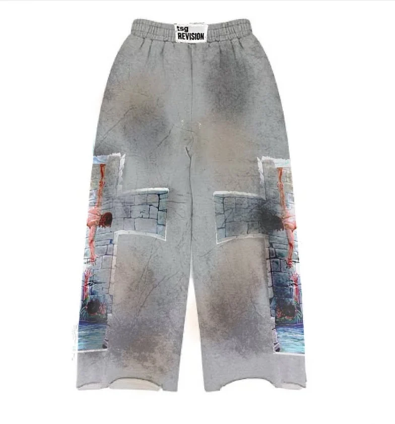 TSG Revisions After Eden — Sweatpants / Capri — Grey